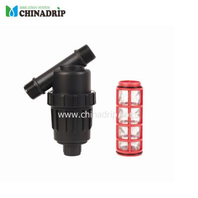 mini screen plastic water filter NPT thread