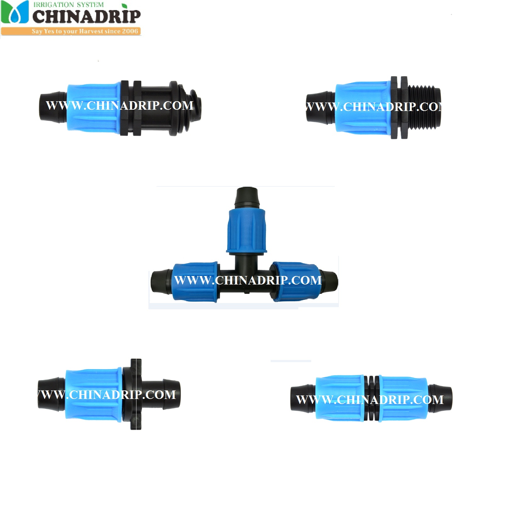 New irrigation fittings for PE and Drip pipe fittings